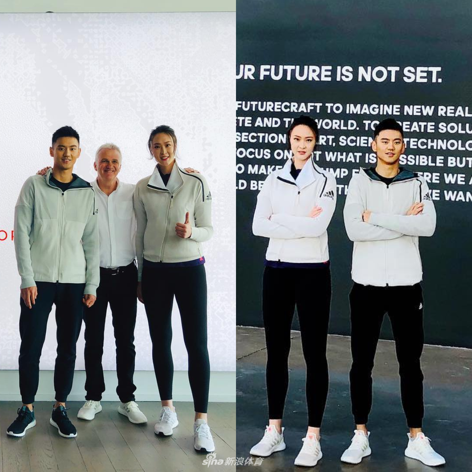 惠若琪+宁泽涛 颜值组合羡煞旁人