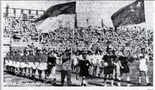 1958年第3届东京亚运会代表队入场