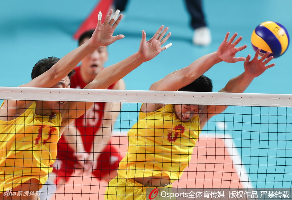 亚运会男排:中国3-1斯里兰卡