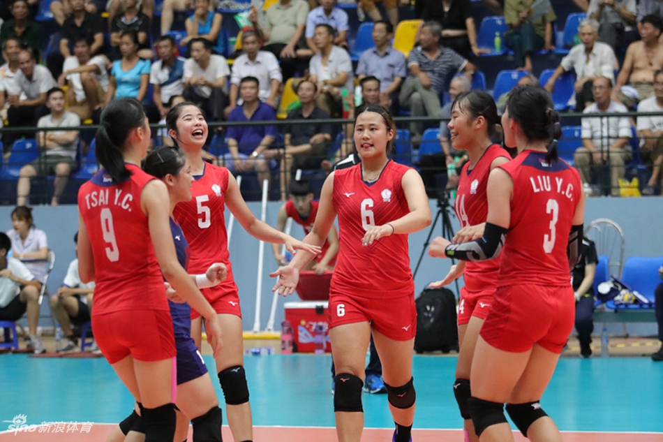 u23女排亚锦赛中国3-0中国台北