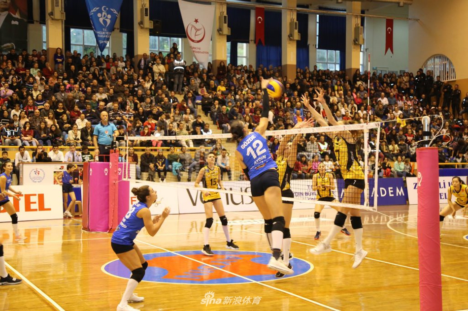 朱婷12分瓦基弗3-0艾登都会