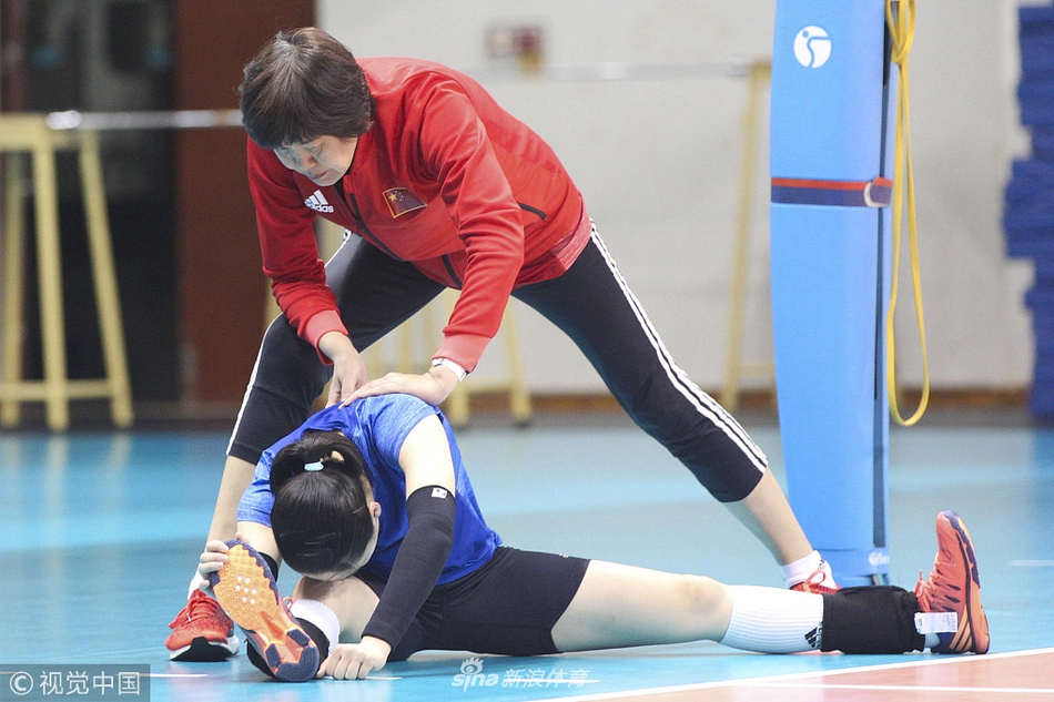 中国女排北仑集训朱婷潜心备战