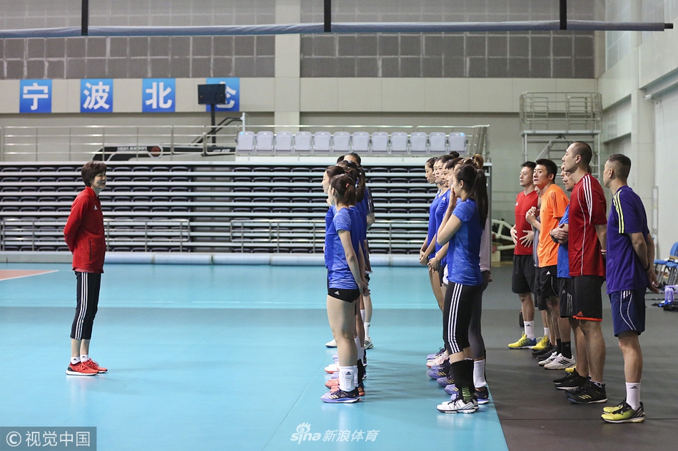 中国女排北仑集训朱婷潜心备战