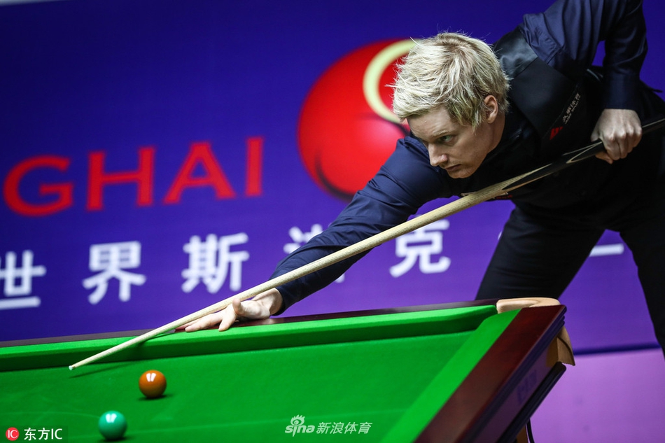 斯诺克上海大师赛奥沙利文6-3罗伯逊