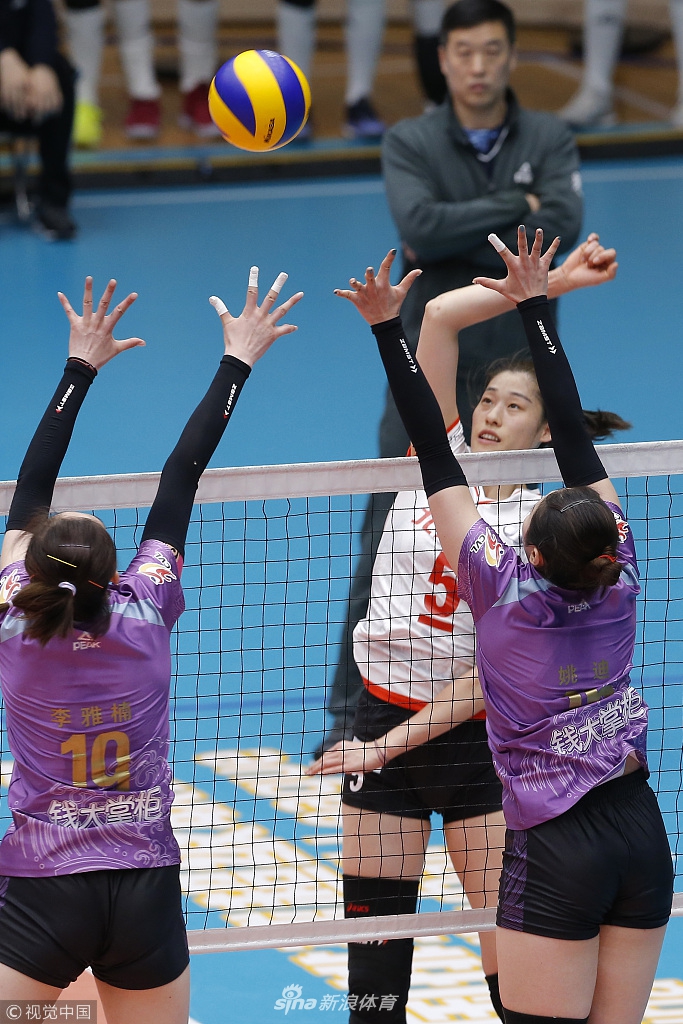 排超8强战天津女排3-0北汽女排