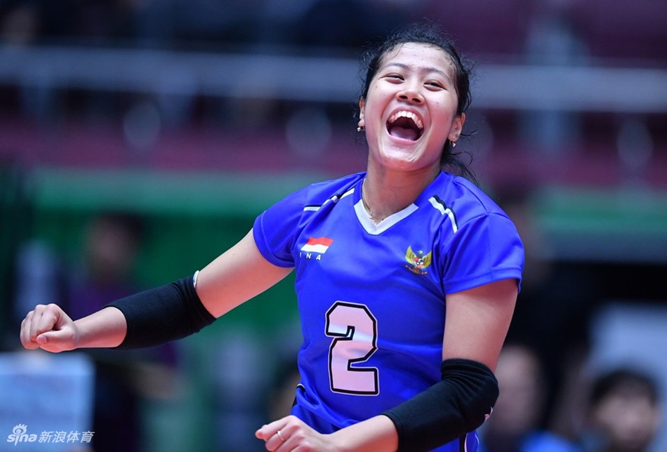 亚锦赛中国女排3-0印尼进八强