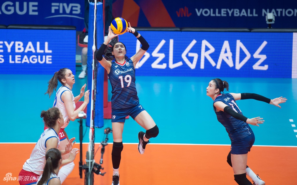 世界女排联赛塞尔维亚3-1韩国