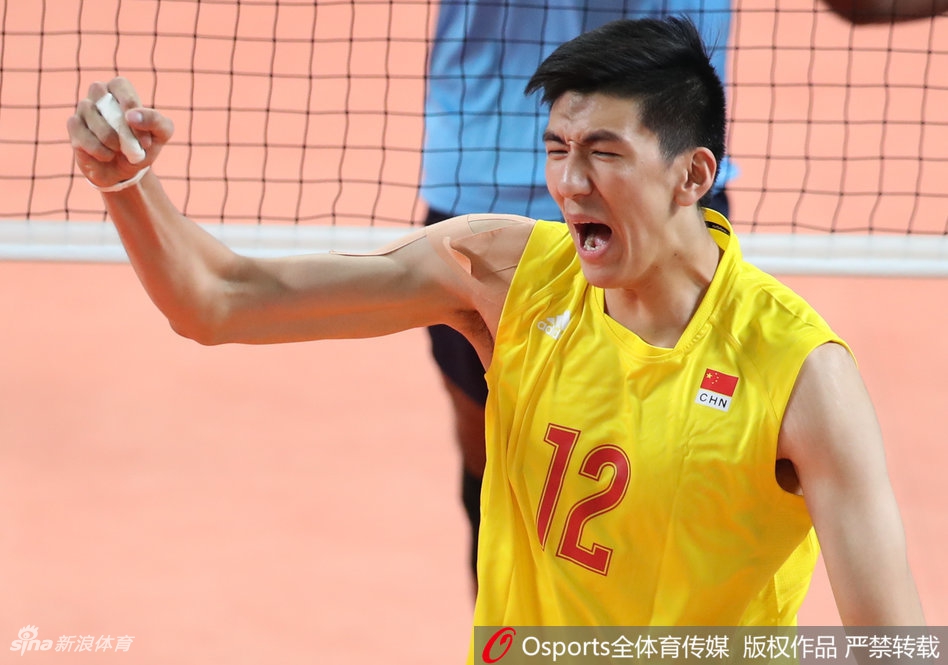 亚运会男排:中国3-1斯里兰卡