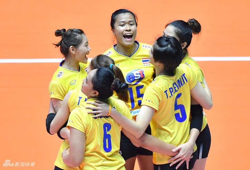 亚锦赛中国女排1-3泰国无缘决赛