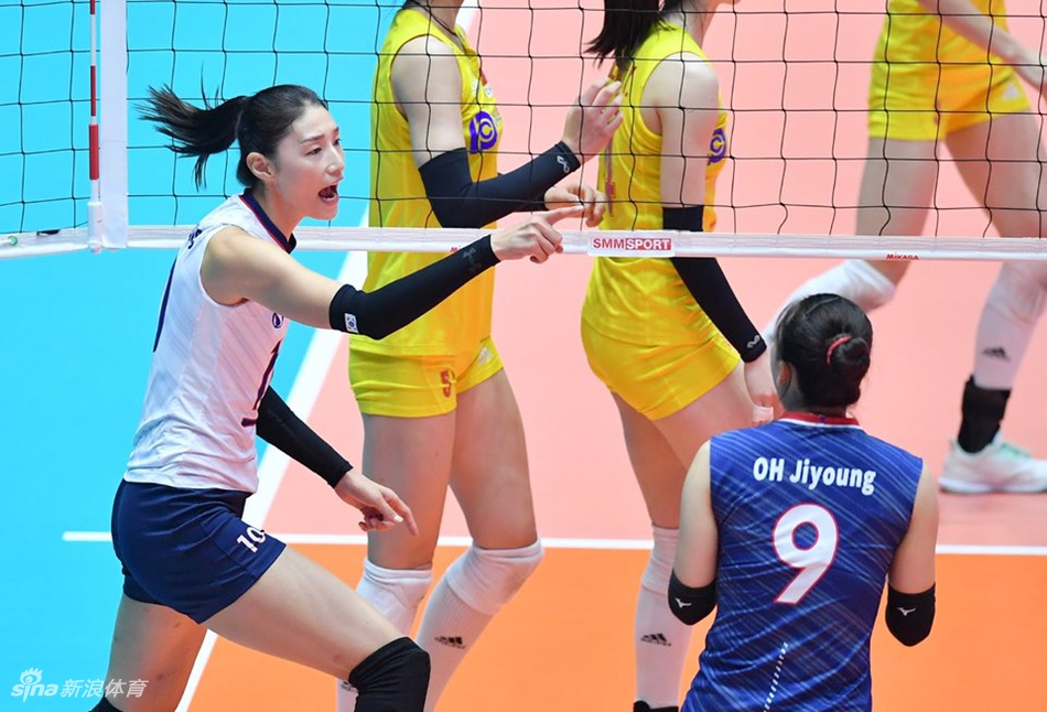 亚锦赛中国女排0-3韩国无缘奖牌