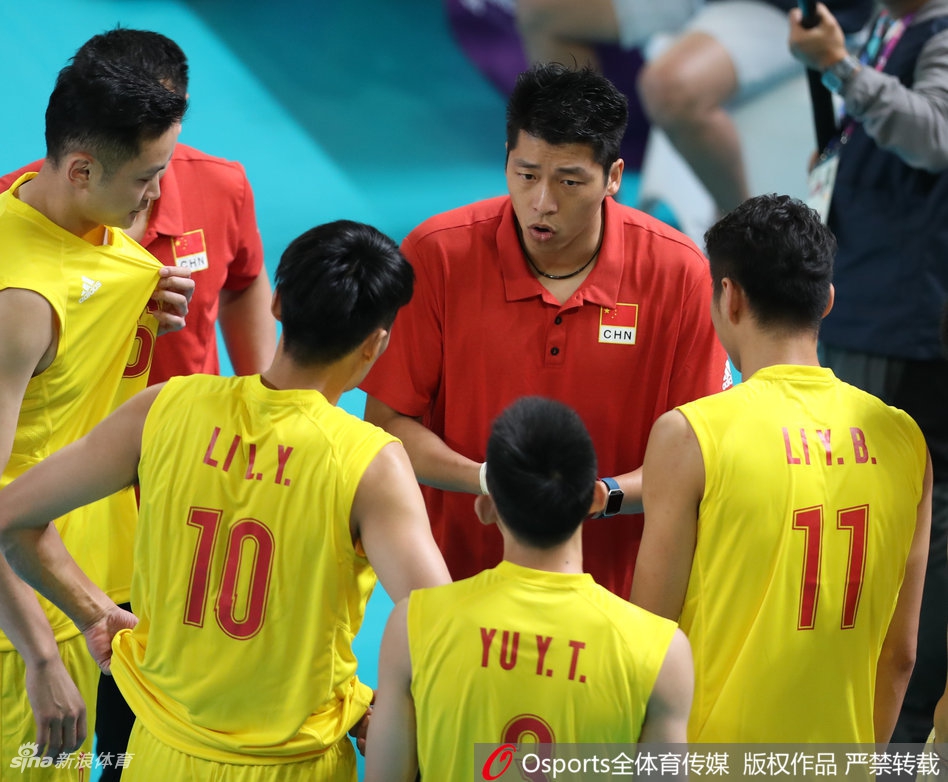 亚运会男排:中国3-1斯里兰卡