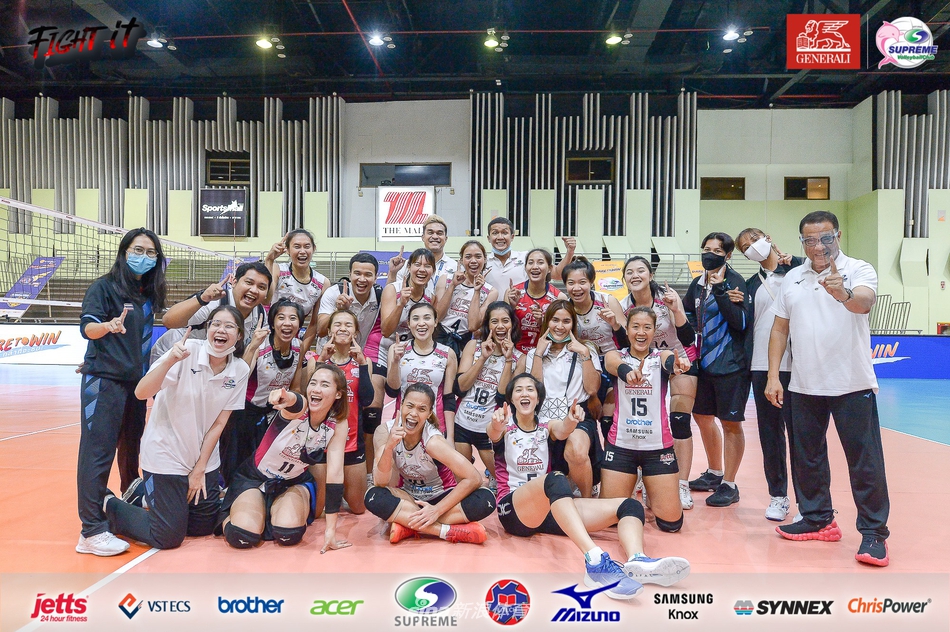 泰国女排联赛春武里提前夺冠