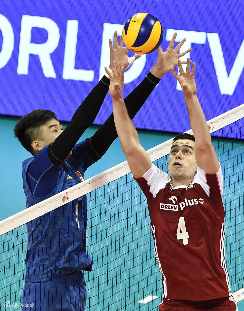 世界男排联赛中国0-3波兰