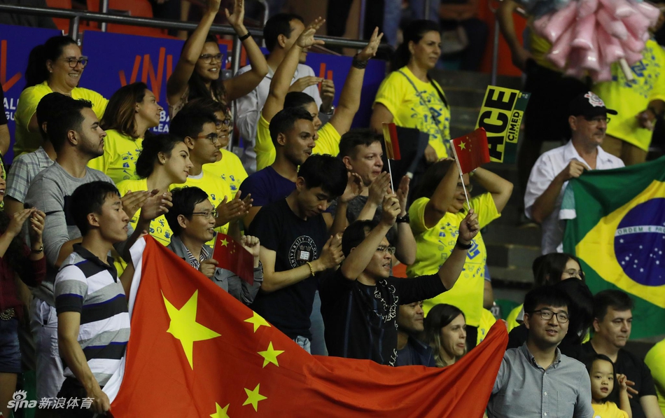 2019世界女排联赛中国0-3巴西