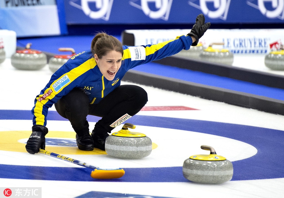 冰壶世锦赛中国女队爆冷胜冬奥冠军瑞典