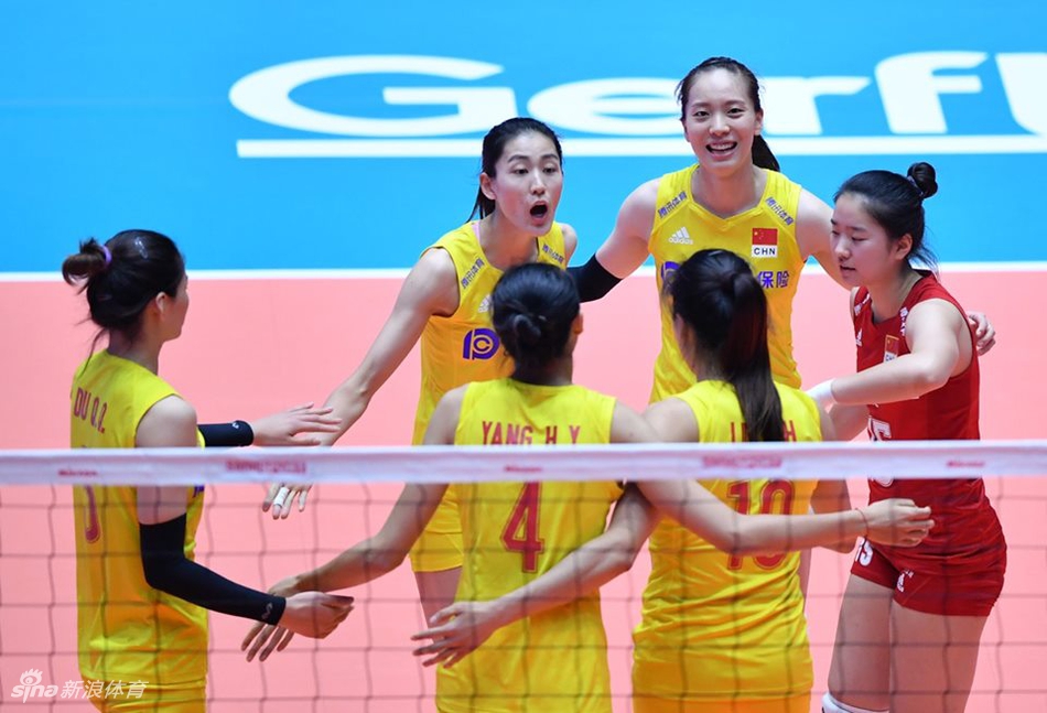 亚锦赛中国女排3-0印尼进八强