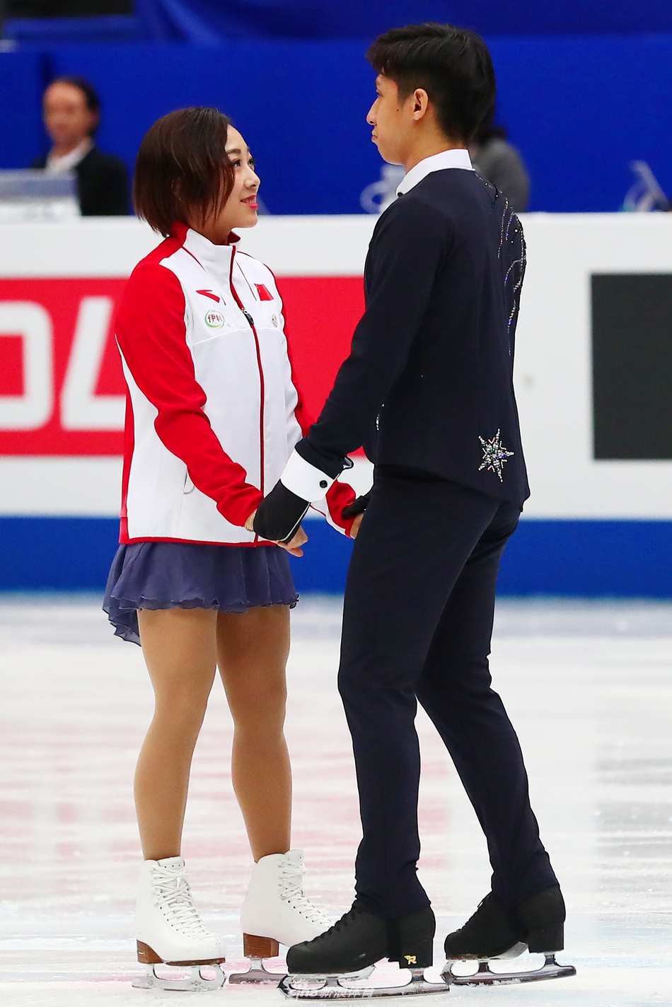 新浪直击花滑世锦赛隋文静/韩聪出战