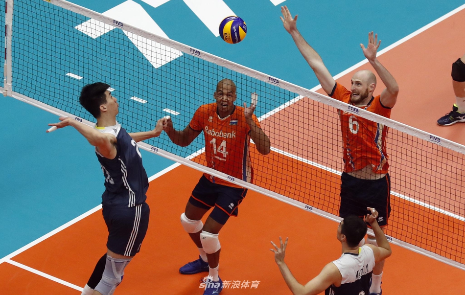 世锦赛中国男排1-3荷兰遭两连败