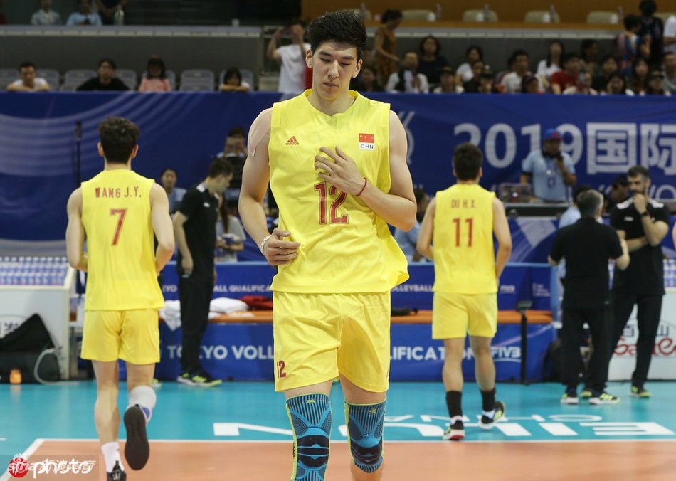 奥运资格赛中国男排2-3阿根廷