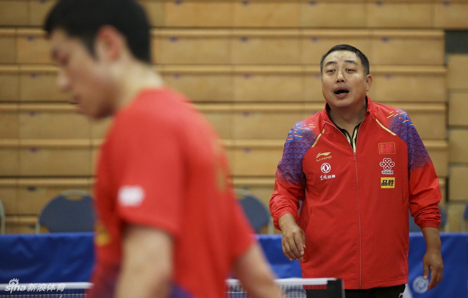 2019年中美乒乓球国家队合练