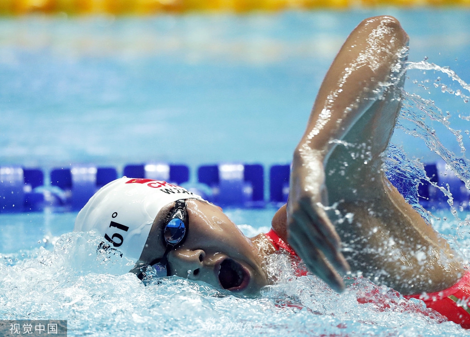 世锦赛女子1500自王简嘉禾摘铜