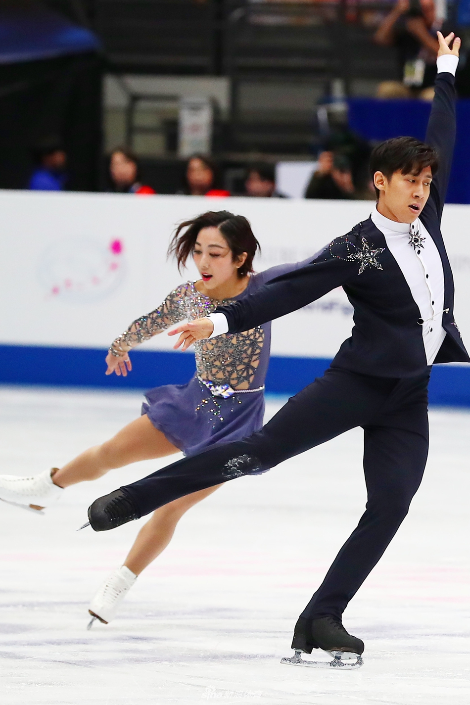 新浪直击花滑世锦赛隋文静/韩聪出战