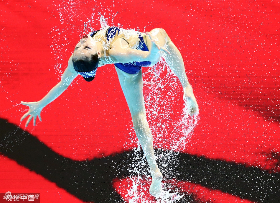 世锦赛黄雪辰/孙文雁自由自选摘银