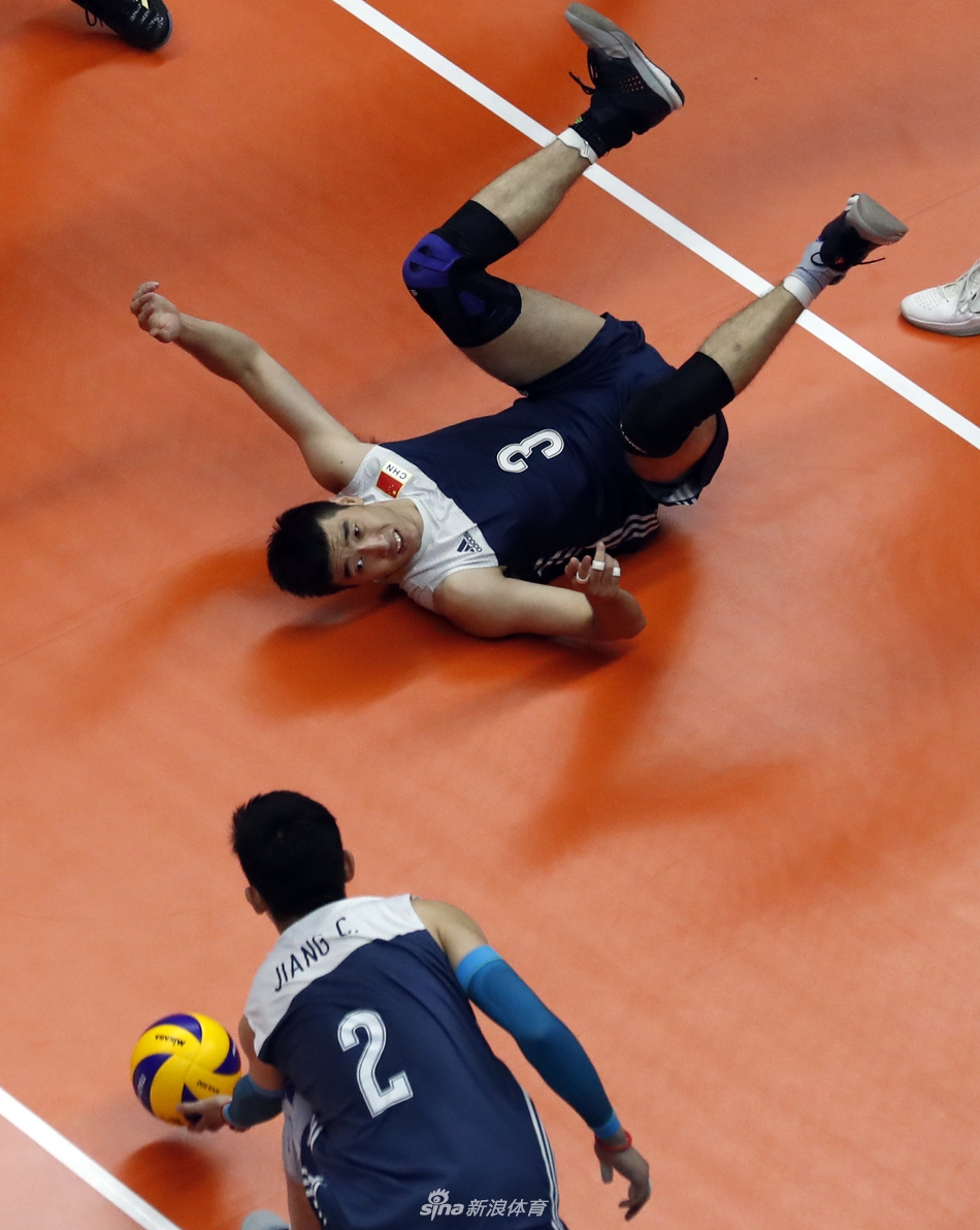 世锦赛中国男排1-3荷兰遭两连败