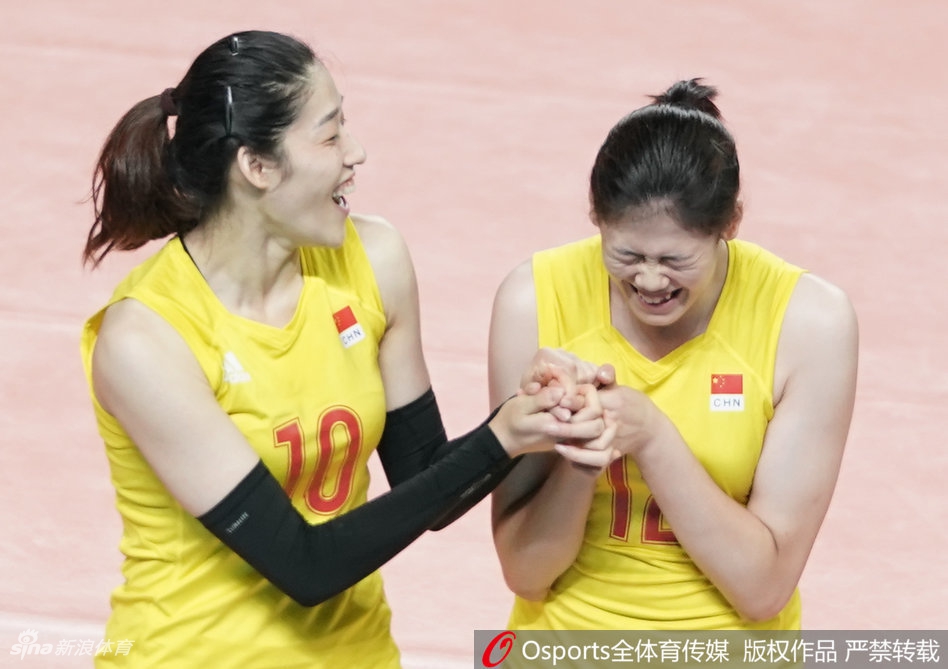 亚运女排小组赛中国3-0韩国