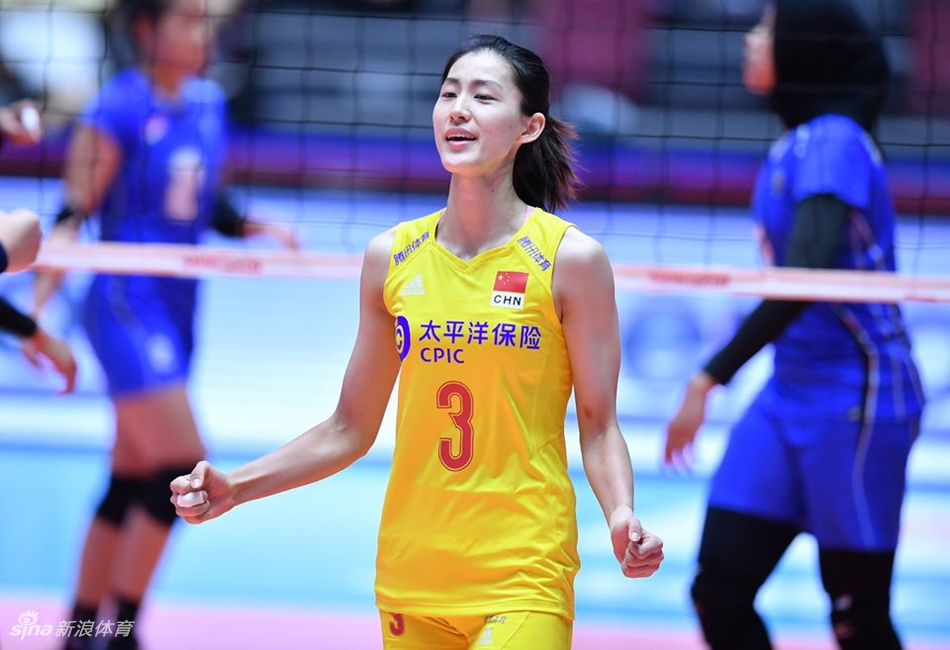 亚锦赛中国女排3-0印尼进八强