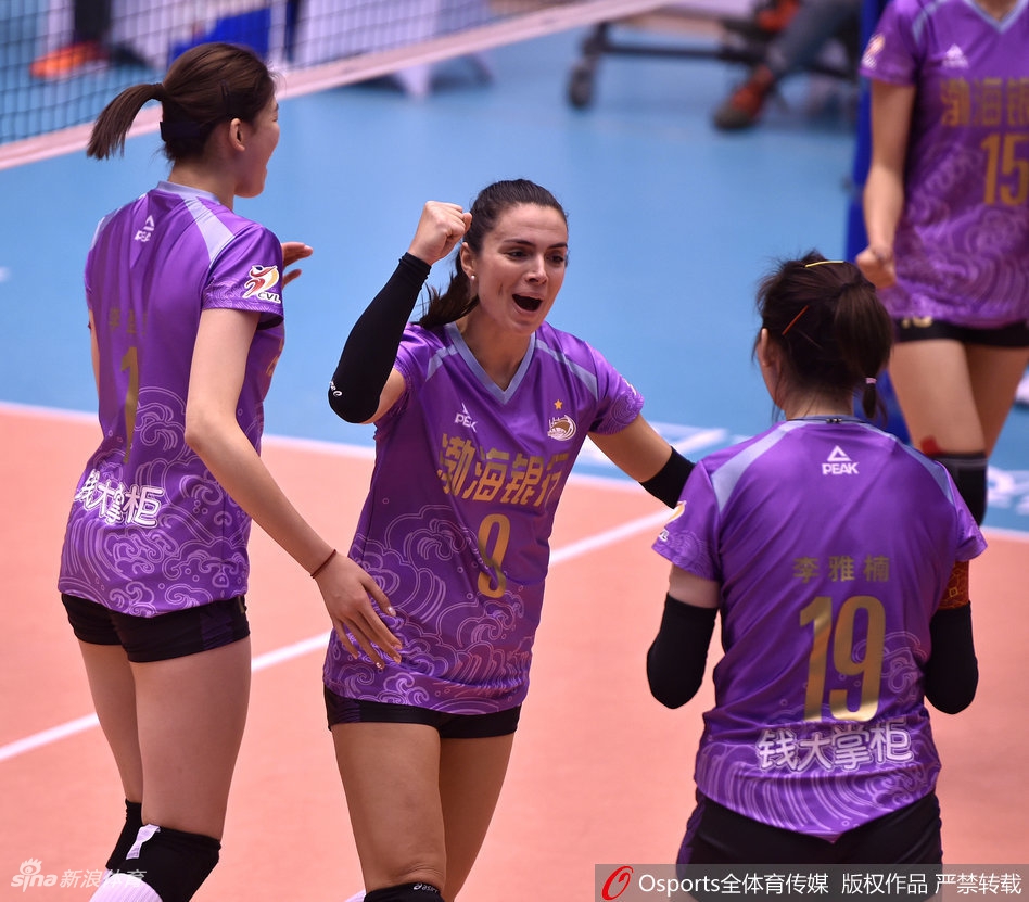 排超精英赛天津女排3-0河南女排