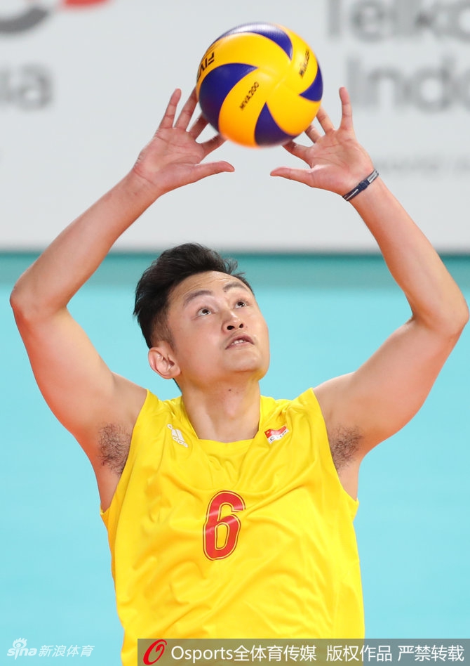 亚运会男排:中国3-1斯里兰卡