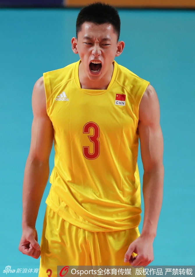 亚运会男排:中国3-1斯里兰卡