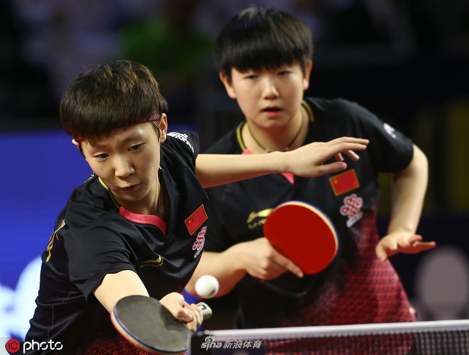 卡乒赛王曼昱/孙颖莎女双夺冠