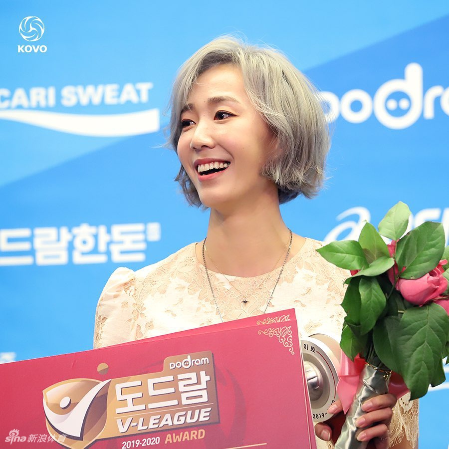 韩国女排联赛梁孝珍夺mvp