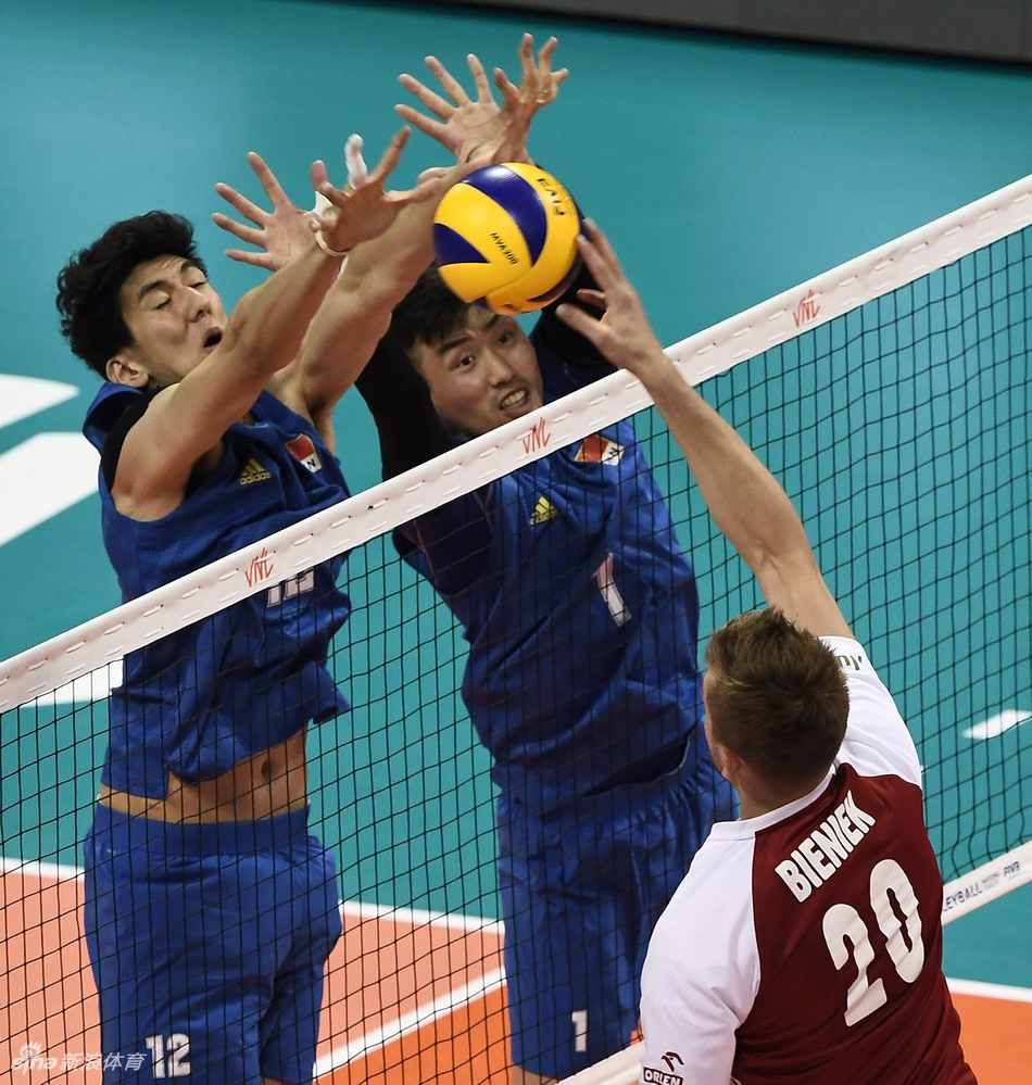 世界男排联赛中国0-3波兰