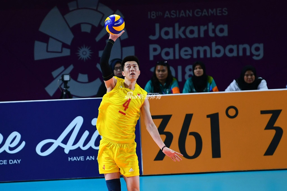 亚运会男排:中国3-1斯里兰卡