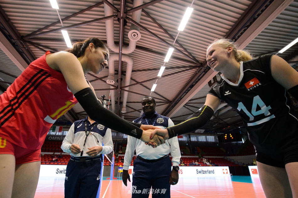 瑞士赛中国女排轻取对手迎开门红