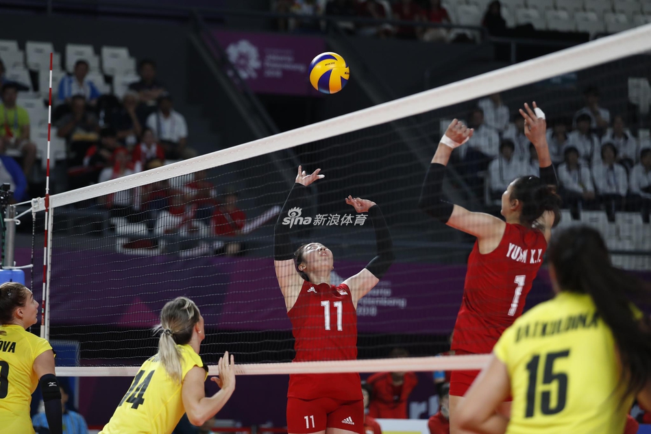 亚运会中国女排3-0哈萨克斯坦