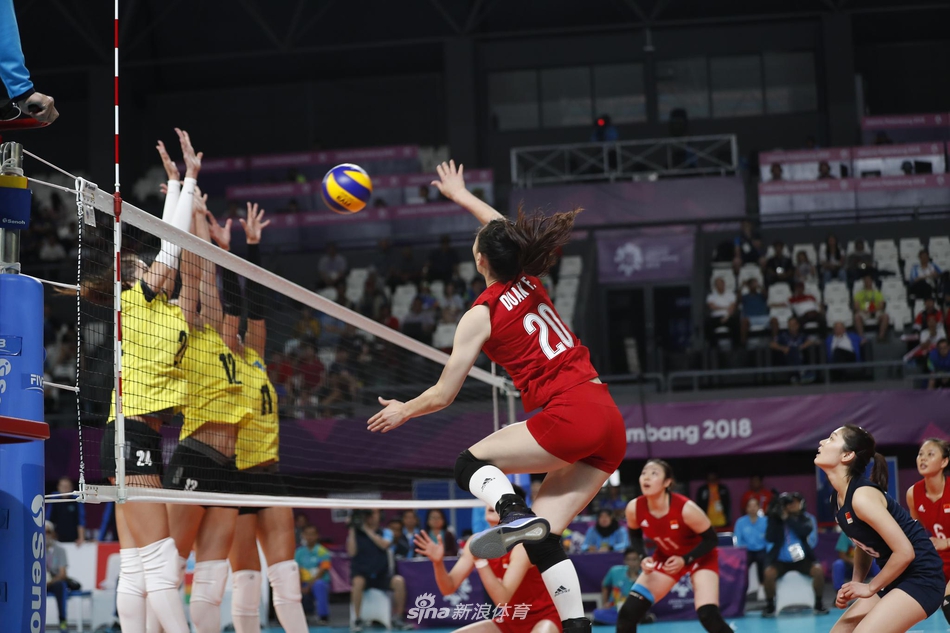 亚运会中国女排3-0哈萨克斯坦