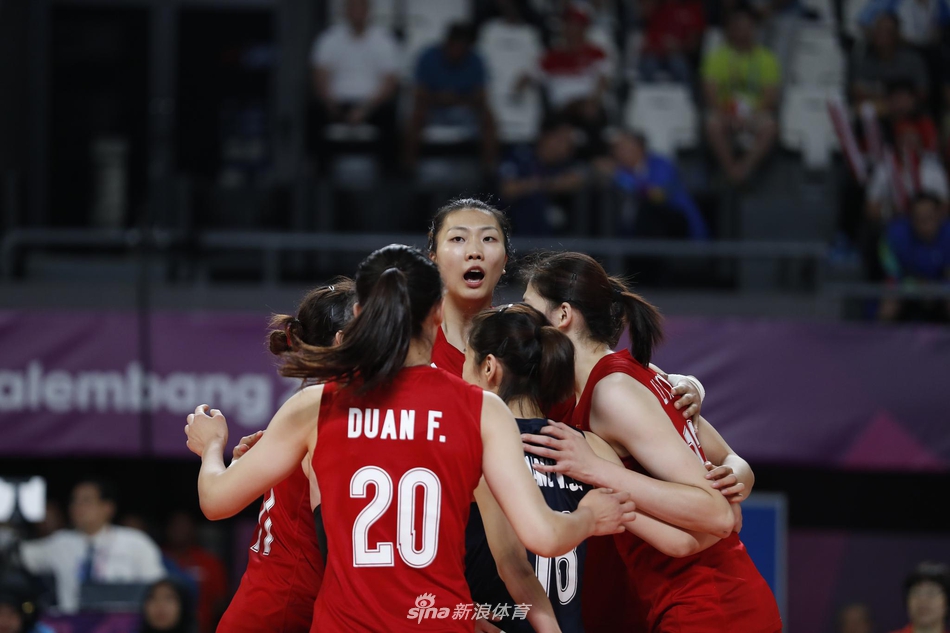 亚运会中国女排3-0哈萨克斯坦
