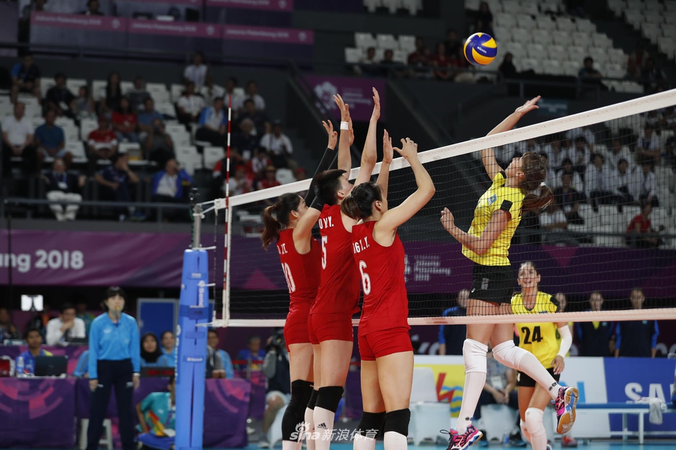 亚运会中国女排3-0哈萨克斯坦