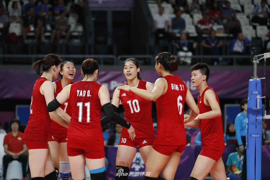 亚运会中国女排3-0哈萨克斯坦