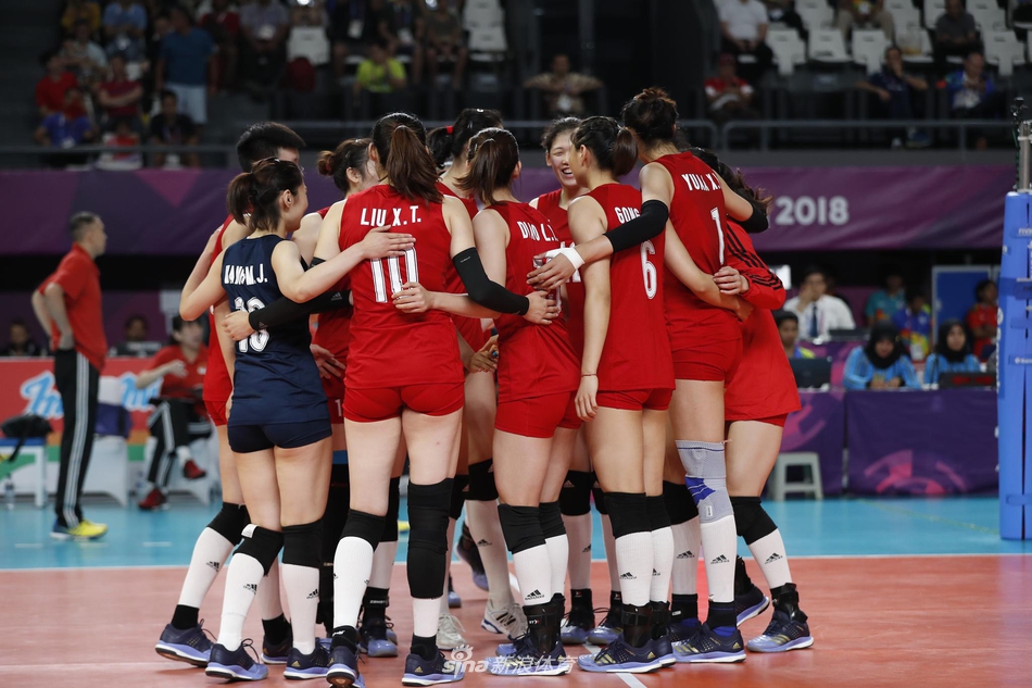 亚运会中国女排3-0哈萨克斯坦