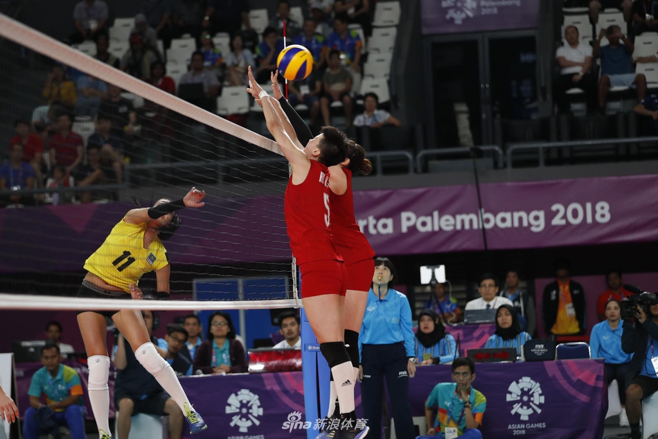 亚运会中国女排3-0哈萨克斯坦