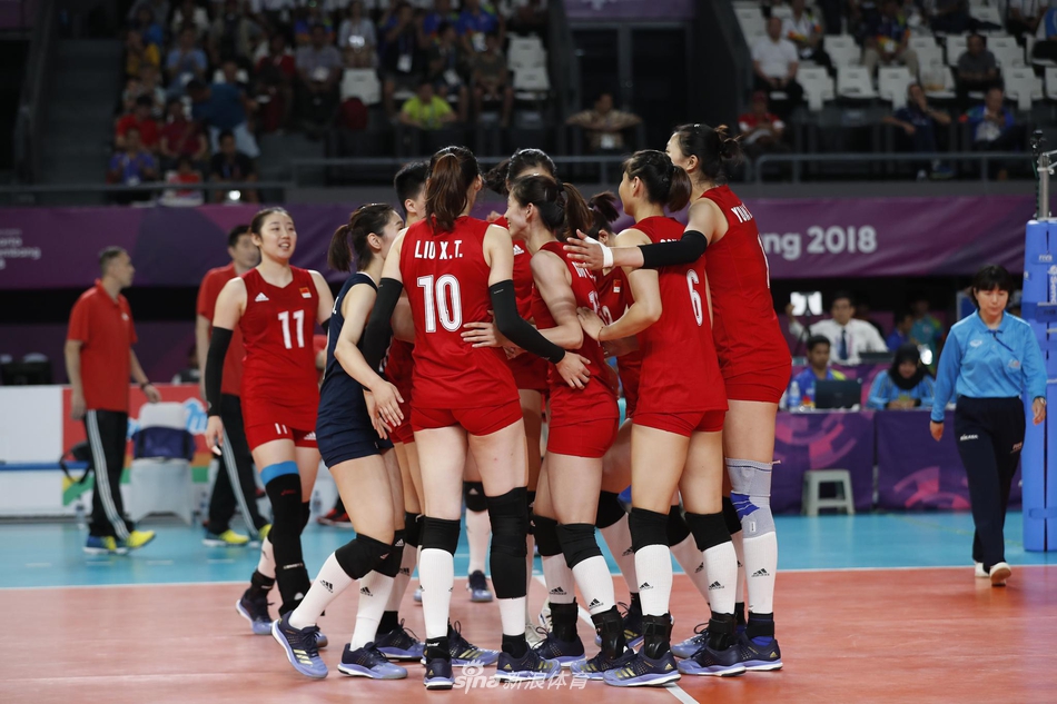 亚运会中国女排3-0哈萨克斯坦