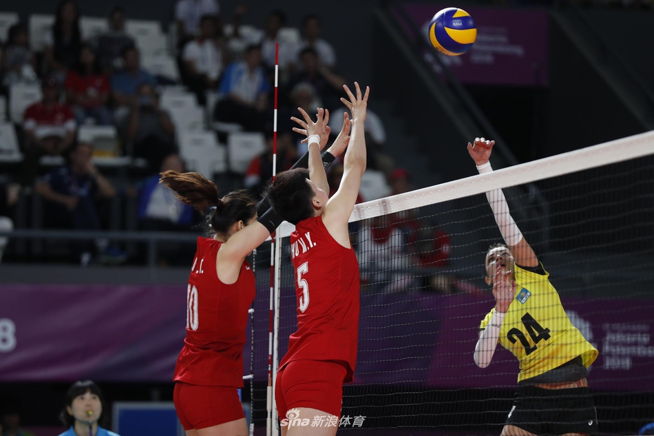 亚运会中国女排3-0哈萨克斯坦
