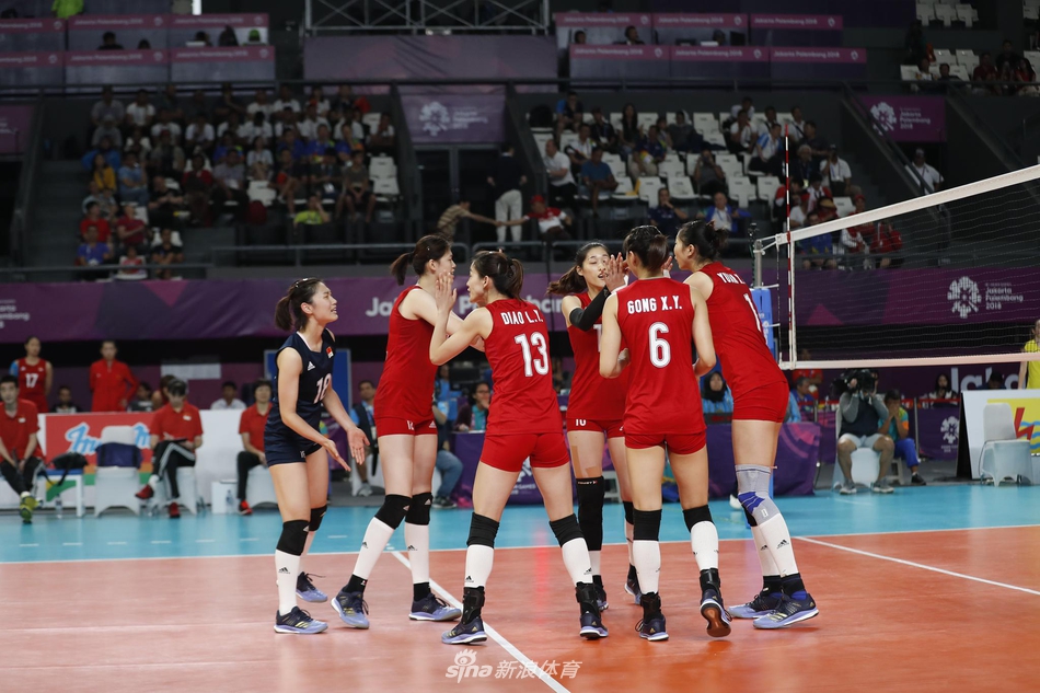 亚运会中国女排3-0哈萨克斯坦