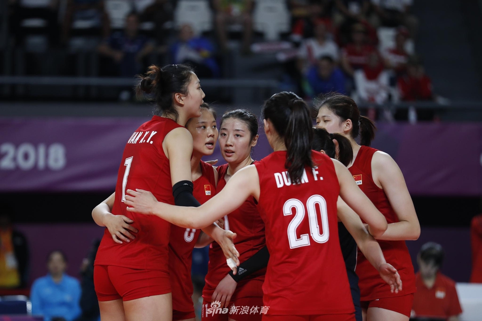 亚运会中国女排3-0哈萨克斯坦