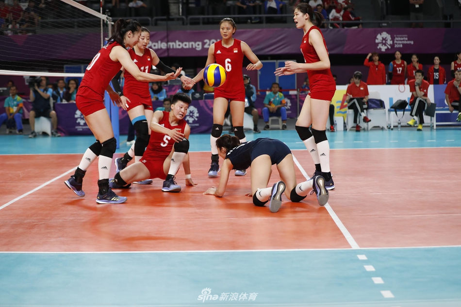 亚运会中国女排3-0哈萨克斯坦